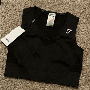 NWT Gymshark Energy+ Seamless Crop Top